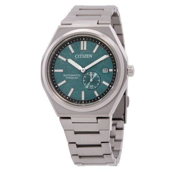 citizen zenshin automatic green dial men's watch item no. nj0180 80x