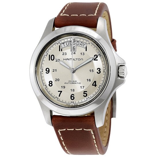hamilton khaki field automatic men's watch item no. h64455523