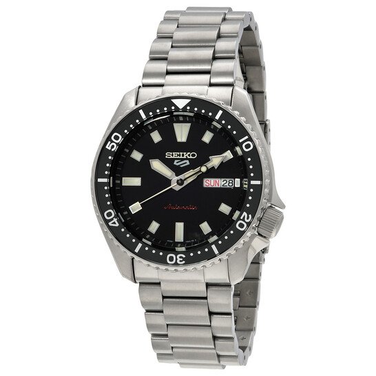 seiko 5 sports skx automatic black dial men's watch item no. srpl85k1
