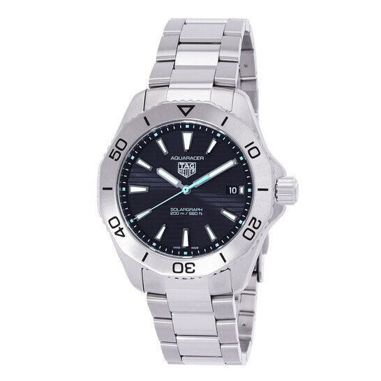 Tag Heuer Aquaracer Solargraph Black Dial Men's Watch Item No. WBP1114.BA0000