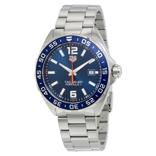 Tag Heuer Formula 1 Blue Dial Men's Watch Item No. WAZ1010.BA0842
