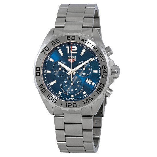 Tag Heuer  Formula 1 Blue Sunray Dial Chronograph Men's Watch Item No. CAZ101K.BA0842