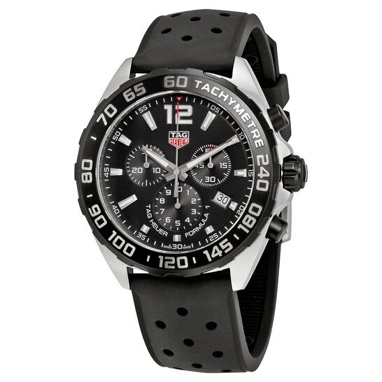 Tag Heuer Formula 1 Chronograph Black Dial Men's Watch Item No. CAZ1010.FT8024