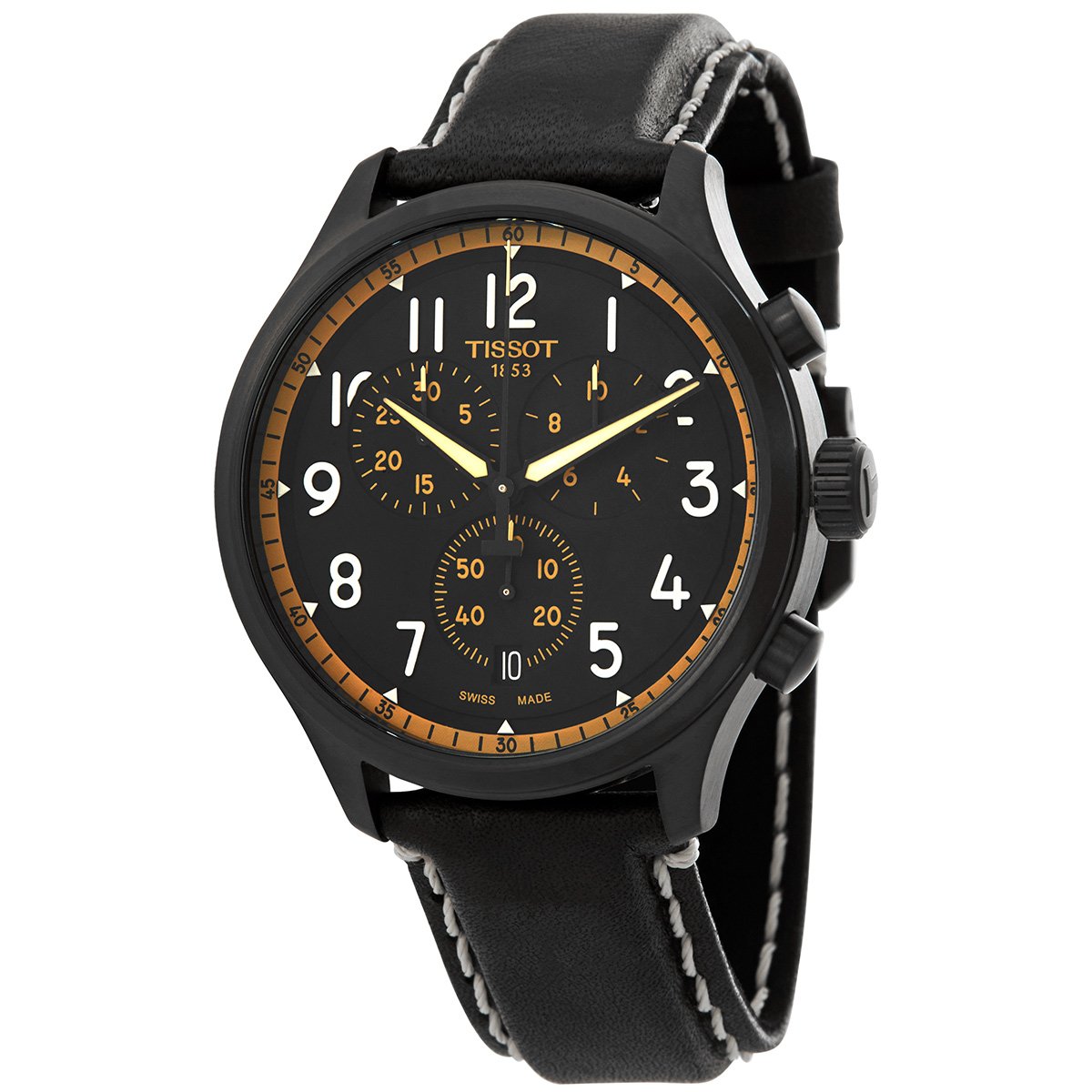 Tissot T-Sport Chronograph Quartz Black Dial Men's Watch Item No. T116.617.36.052.02