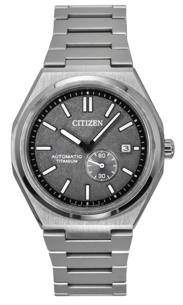 Citizen Zenshin Super Titanium Grey Dial Automatic NJ0180-80H 100M Men's Watch
