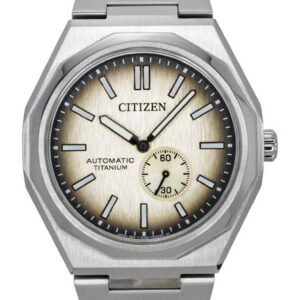 Citizen Zenshin 60 Super Titanium Copper Dial Automatic NK5020-58P 100M Men's Watch