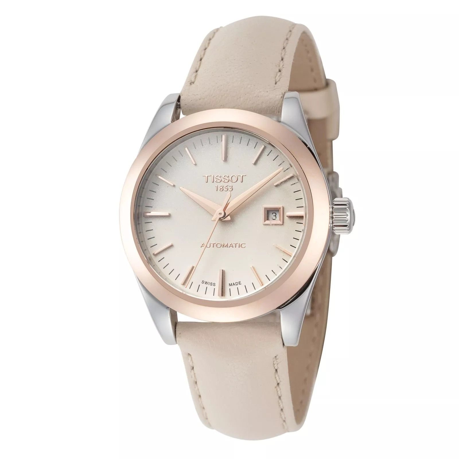 Tissot T-My Lady 18K Gold Automatic T930.007.46.261.00 T9300074626100 Women's Watch